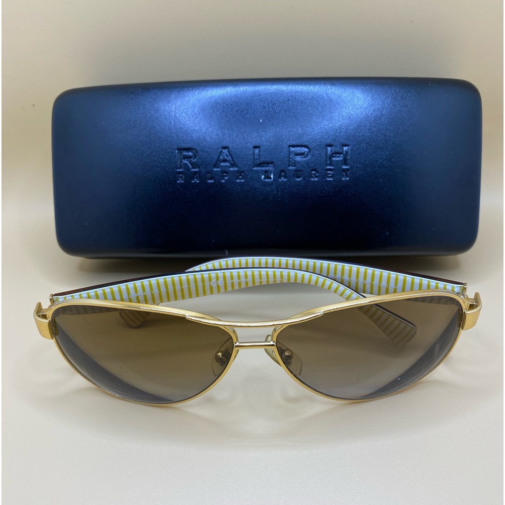Vintage Ralph Ralph Lauren Sunglass Frames with Hard Case~Lens are prescription